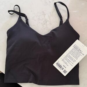 Lululemon Align Cropped Cami Tank Black